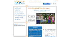 Desktop Screenshot of fondation-raja-marcovici.com